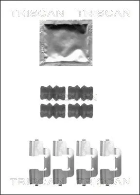 Accessory Kit, disc brake pad (8105 281596)