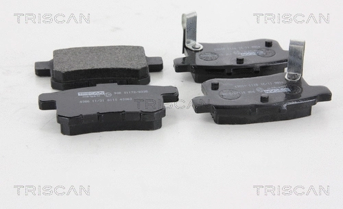 Brake Pad Set, disc brake (8110 40063)