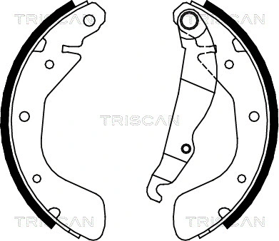Brake Shoe Set (8100 24539)