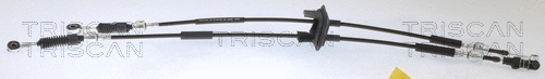 Cable Pull, manual transmission (8140 16709)