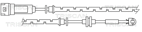 Warning Contact, brake pad wear (8115 10008)