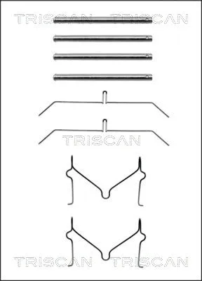 Accessory Kit, disc brake pad (8105 131621)