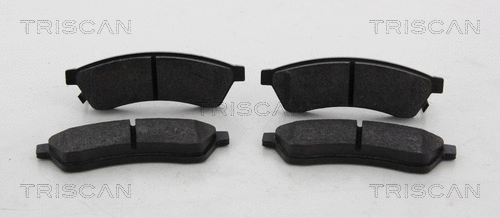 Brake Pad Set, disc brake (8110 21012)