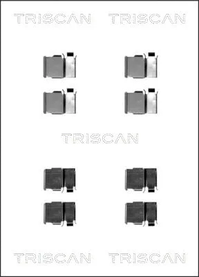 Accessory Kit, disc brake pad (8105 131620)