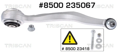 Control/Trailing Arm, wheel suspension (8500 235067)