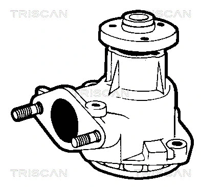 Water Pump, engine cooling (8600 15314)