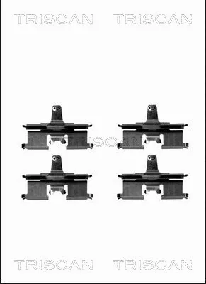 Accessory Kit, disc brake pad (8105 241607)