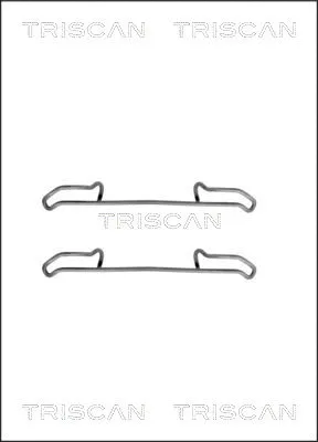Accessory Kit, disc brake pad (8105 101540)