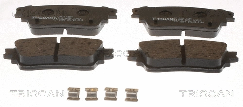 Brake Pad Set, disc brake (8110 42201)