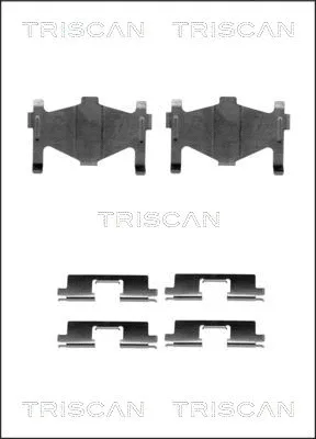 Accessory Kit, disc brake pad (8105 691622)