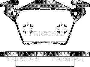 Brake Pad Set, disc brake (8110 23023)
