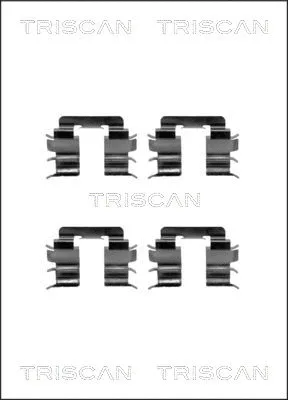 Accessory Kit, disc brake pad (8105 141587)