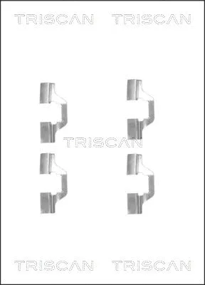 Accessory Kit, disc brake pad (8105 251598)