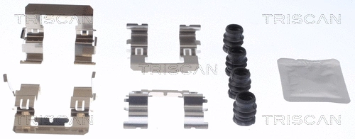 Accessory Kit, disc brake pad (8105 681538)