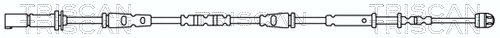Warning Contact, brake pad wear (8115 11067)
