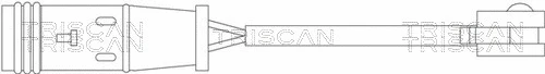 Warning Contact, brake pad wear (8115 23019)