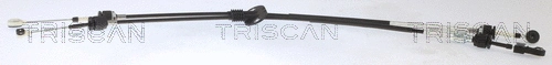 Cable Pull, manual transmission (8140 16741)