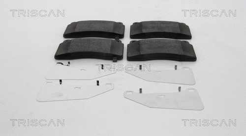 Brake Pad Set, disc brake (8110 10582)