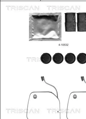 Accessory Kit, disc brake pad (8105 111623)