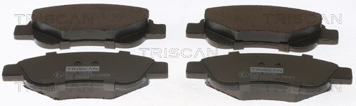 Brake Pad Set, disc brake (8110 10534)