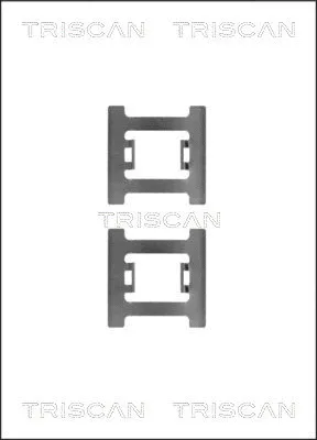 Accessory Kit, disc brake pad (8105 271606)