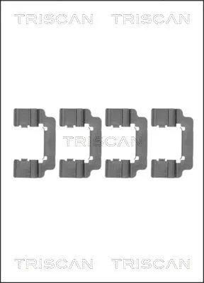 Accessory Kit, disc brake pad (8105 241620)