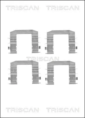 Accessory Kit, disc brake pad (8105 181009)