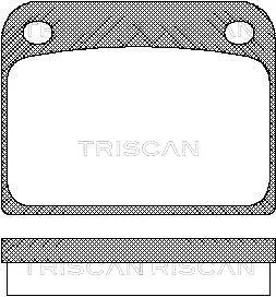 Brake Pad Set, disc brake (8110 65605)