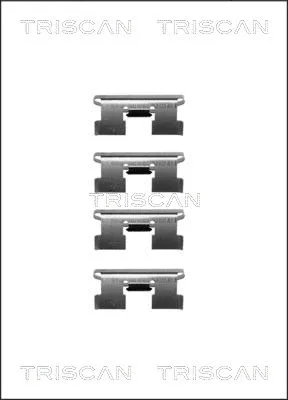 Accessory Kit, disc brake pad (8105 401112)