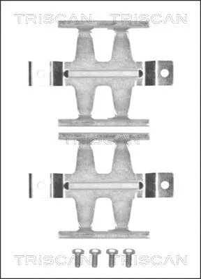 Accessory Kit, disc brake pad (8105 231606)