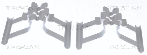 Accessory Kit, disc brake pad (8105 291624)