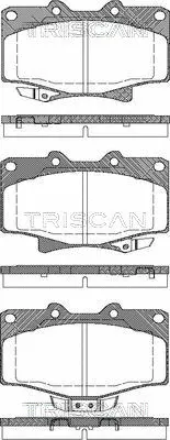 Brake Pad Set, disc brake (8110 13052)