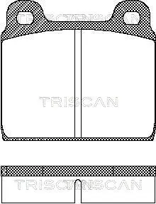 Brake Pad Set, disc brake (8110 29211)