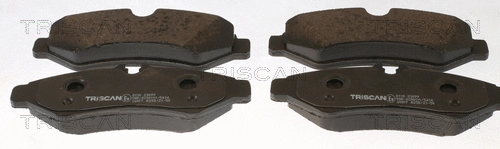 Brake Pad Set, disc brake (8110 23099)