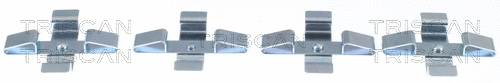 Accessory Kit, disc brake pad (8105 291625)