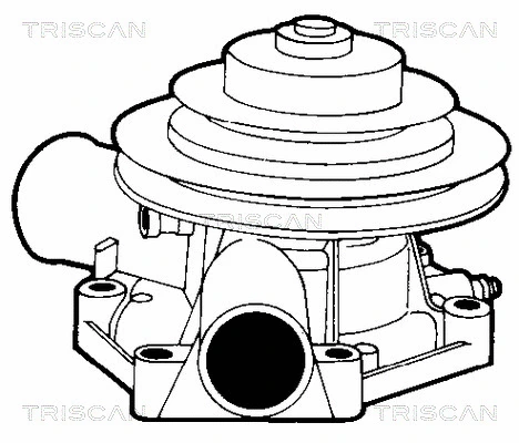 Water Pump, engine cooling (8600 38406)