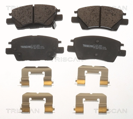 Brake Pad Set, disc brake (8110 24054)