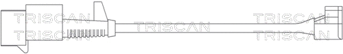 Warning Contact, brake pad wear (8115 15003)