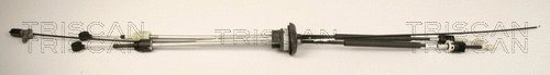 Cable Pull, manual transmission (8140 10705)