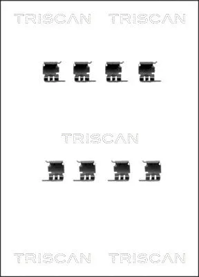 Accessory Kit, disc brake pad (8105 691616)