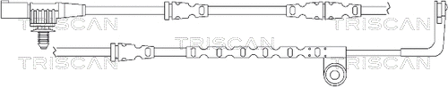 Warning Contact, brake pad wear (8115 17016)