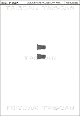 Screw Set, brake disc (8105 116007)