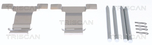 Accessory Kit, disc brake pad (8105 291621)