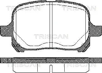 Brake Pad Set, disc brake (8110 13022)