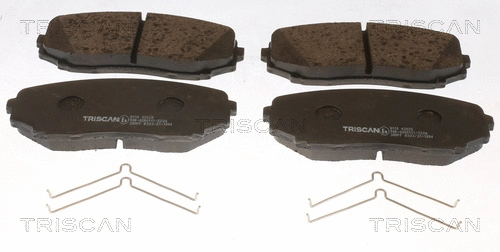 Brake Pad Set, disc brake (8110 42028)