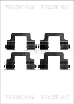 Accessory Kit, disc brake pad (8105 291606)