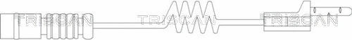 Warning Contact, brake pad wear (8115 10003)