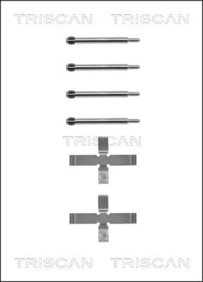 Accessory Kit, disc brake pad (8105 271444)