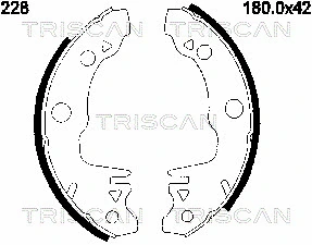 Brake Shoe Set (8100 10228)
