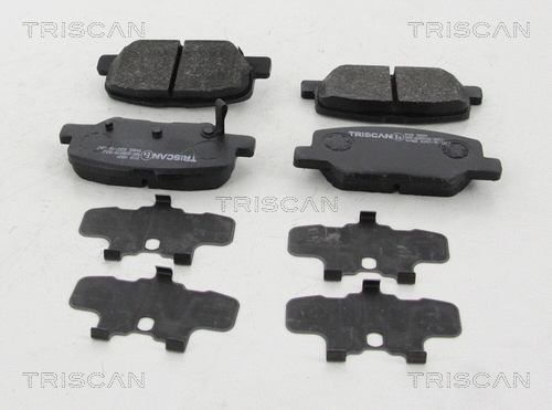 Brake Pad Set, disc brake (8110 10601)
